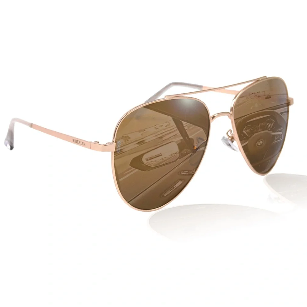 🇺🇸BROWN Classic Aviator Sunglasses - Picture 14 of 15